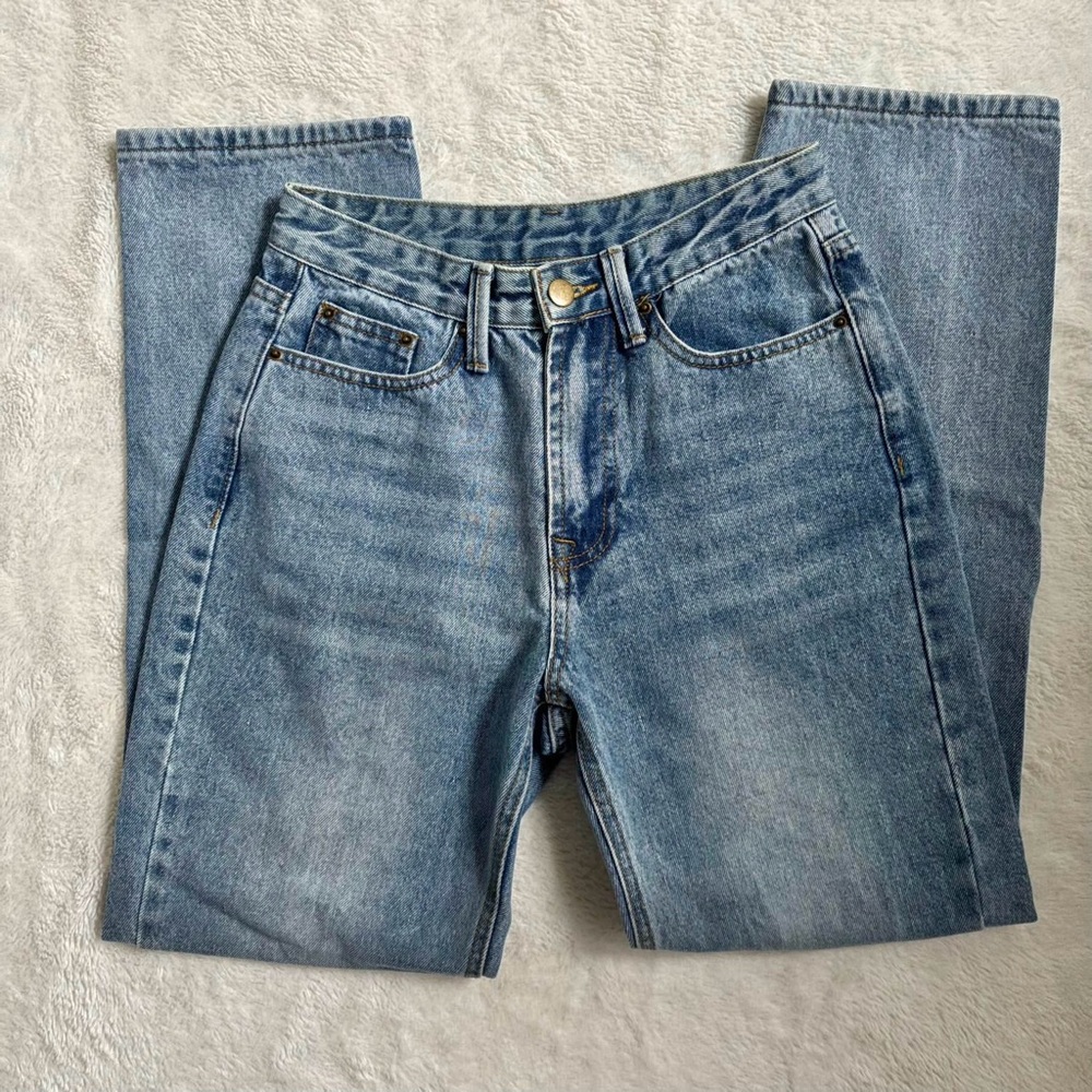 Shien mid rise mom jeans XS